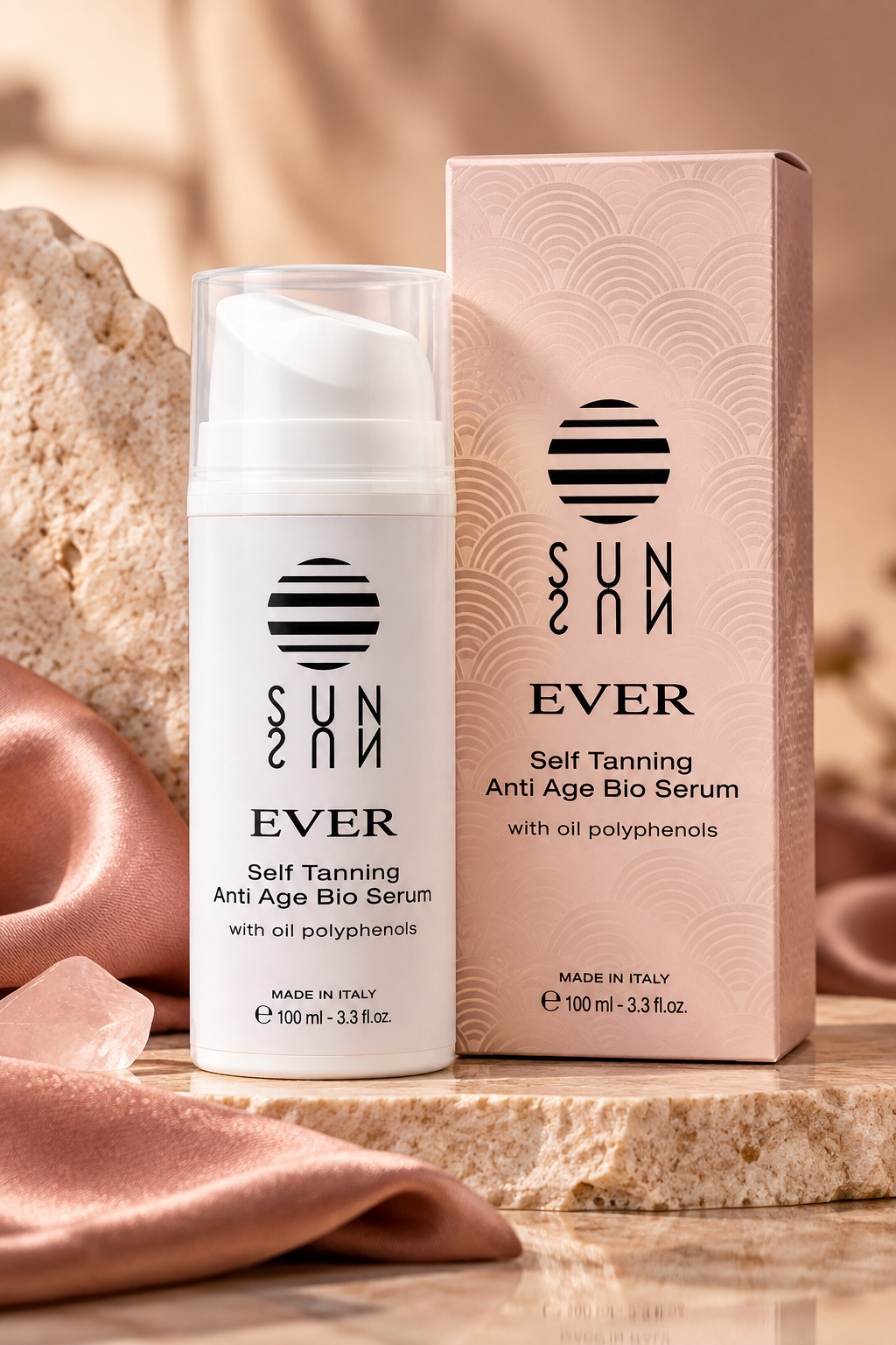 Palazzo Rosa Sun Ever – Zelfbruinend Gezichtsserum – 100 ml