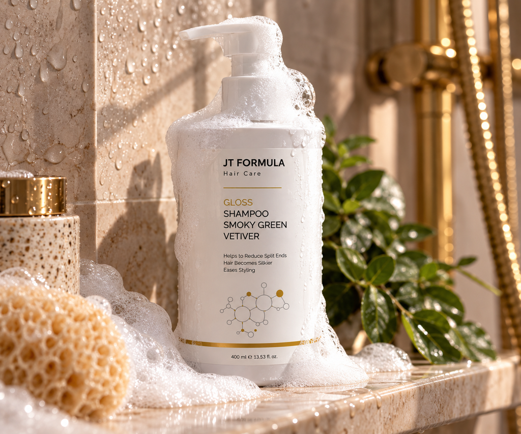 JT Formula - Glansshampoo Smoky Green Vetiver