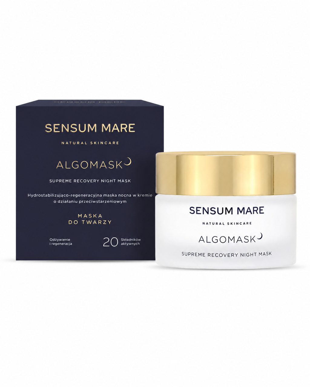 Sensum Mare Algomask – Intensief hydraterend en regenererend nachtmasker