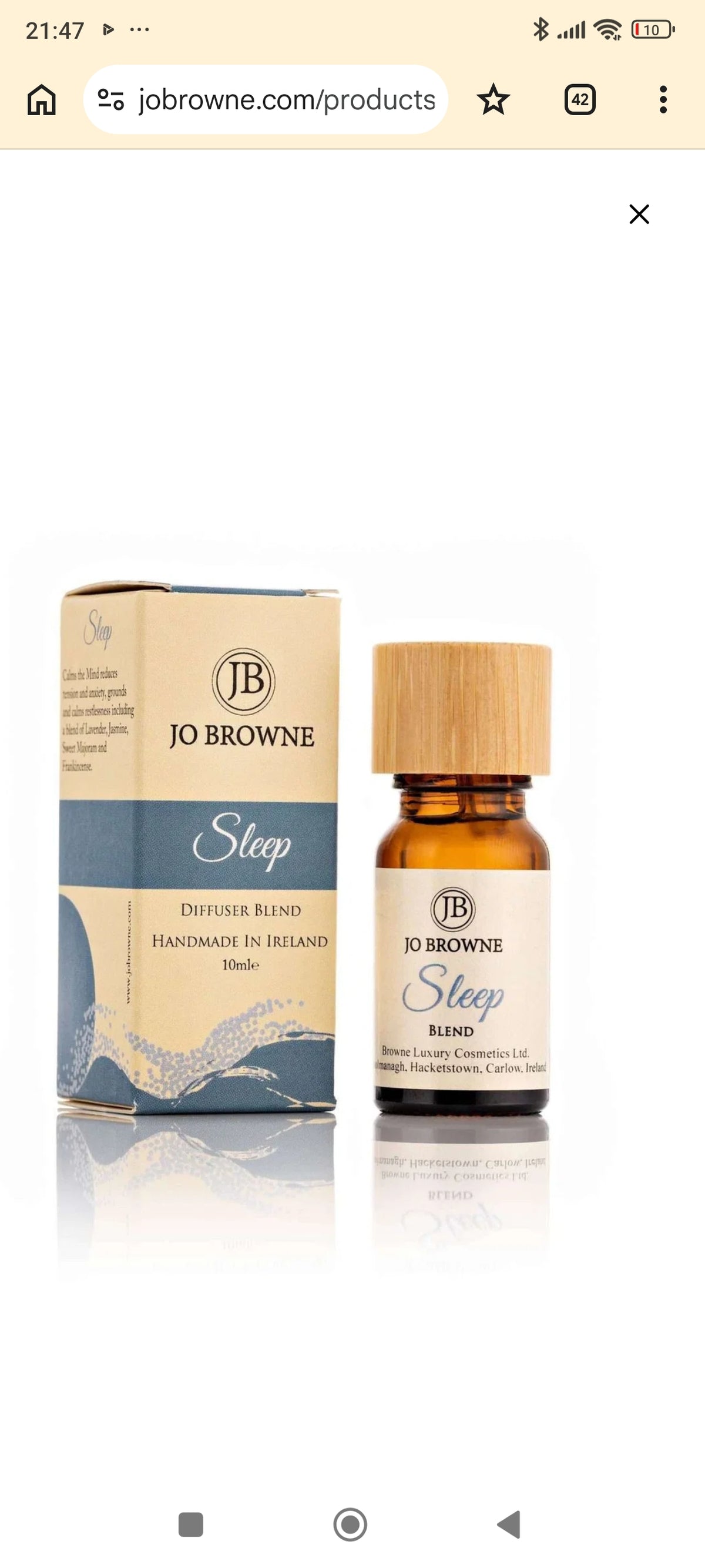 Zen Arome Alesia – Aromadiffuser met Slaapolie