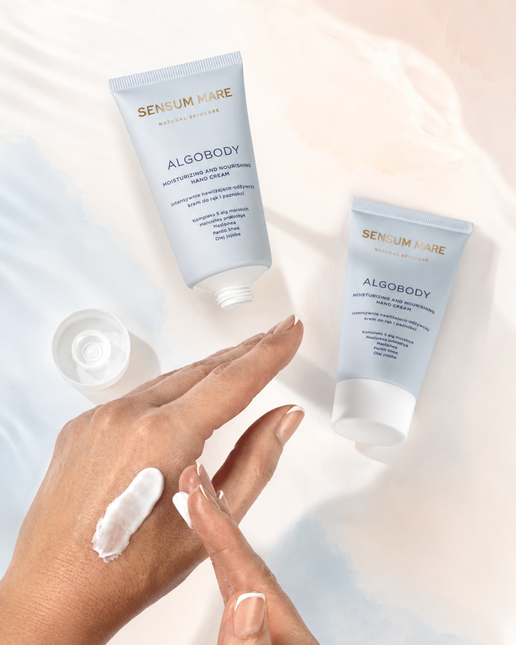 Sensum Mare Algobody - Intensief hydraterende en voedende hand- en nagelcrème
