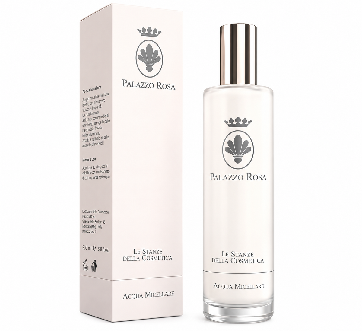 Palazzo Rosa – Micellair Reinigingswater met Rozenwater en Aloë Vera – 100 ml